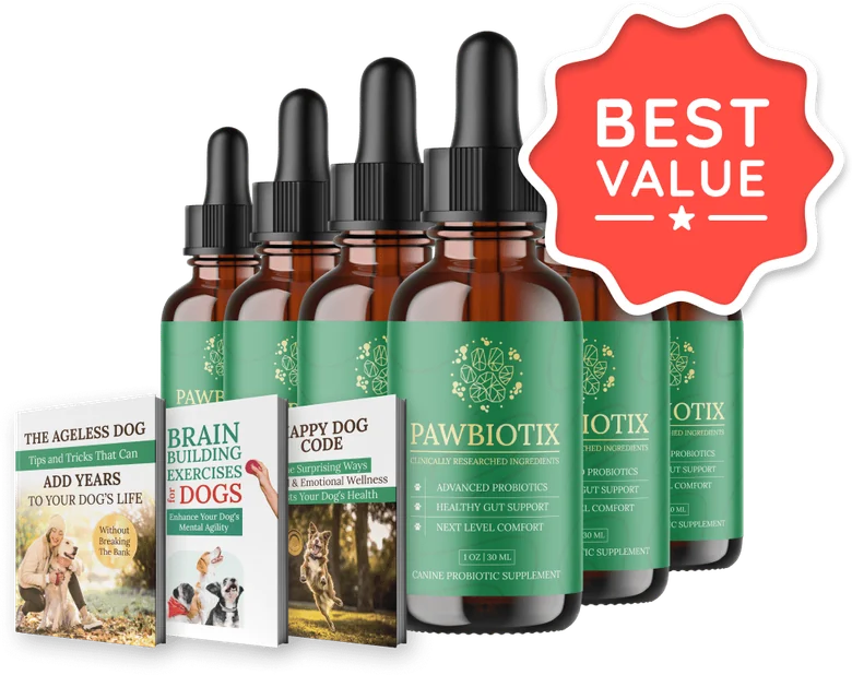 PawBiotix six-bottle bundle